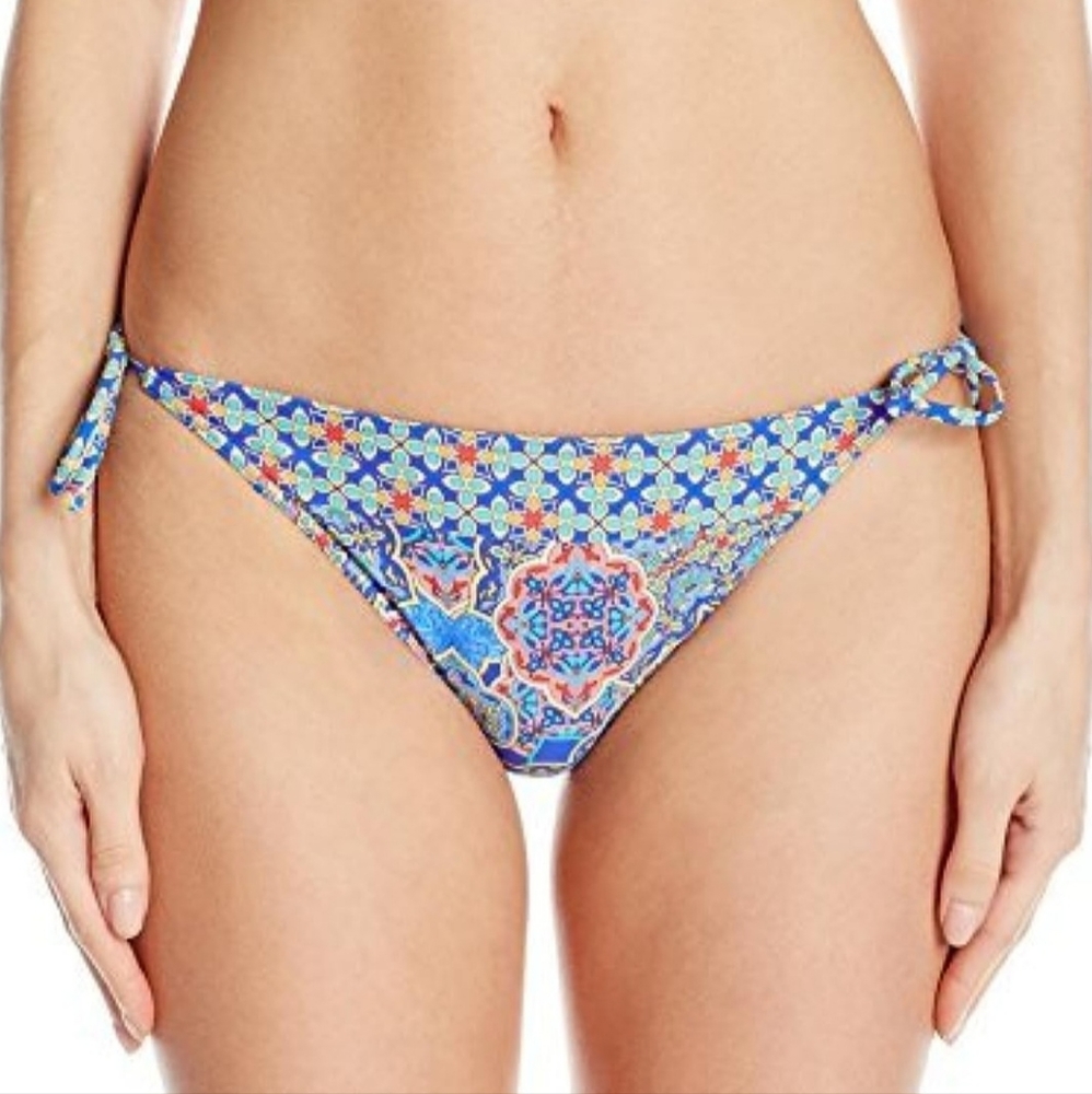 Sunsets Pompeii Tie Side Bikini Bottoms, Size L